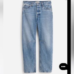Madewell Darted Barrel-Leg Jean in Dobbins Wash